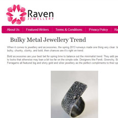 2013 - Raven Jewellery