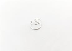 Double Midi Ring in Sterling Silver